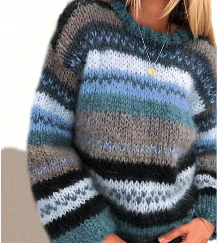 Gemma™ | Varm strikket genser