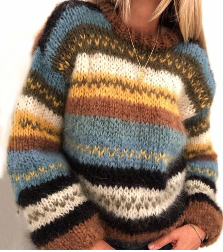 Gemma™ | Varm strikket genser
